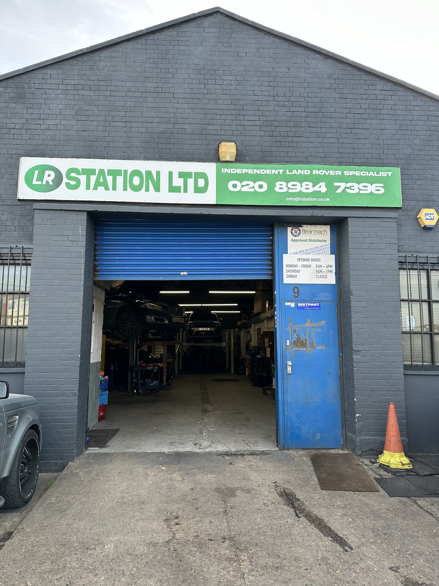 Mechanic Fixing Car
